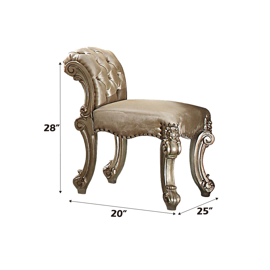 Vendome Fabric Vanity Stool