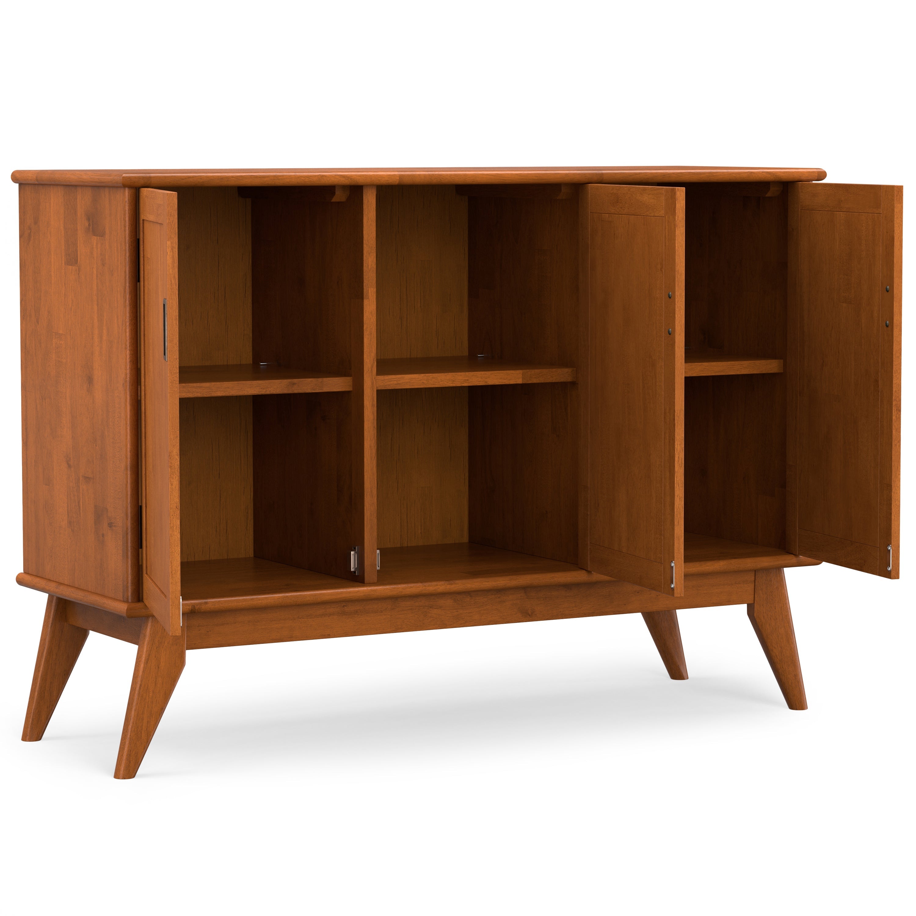 Draper Mid Century 3 Door Sideboard Buffet