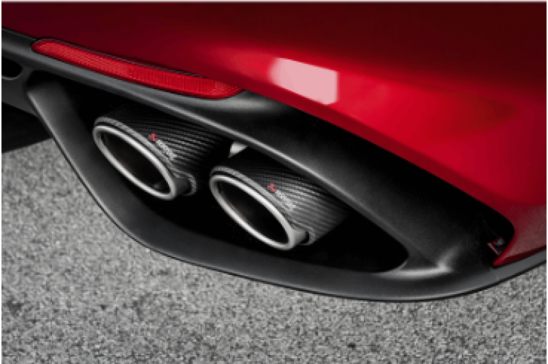 Akrapovic 17-19 Alfa Romeo Giulia Quadrifoglio Evolution Line Cat Back (Titanium) S-AR/TI/1H
