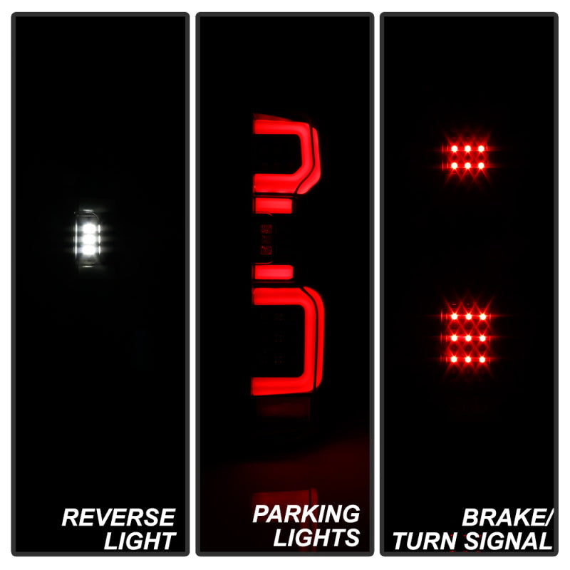Spyder Chevy Silverado 19-20 LED Tail Light Chrome ALT-YD-CS19HAL-C 5087263