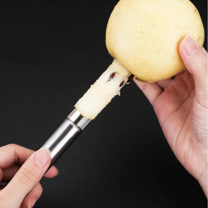 Stainless Steel Pineapple Corer & Slicer – Twist-and-Slice, 201-Grade Blade
