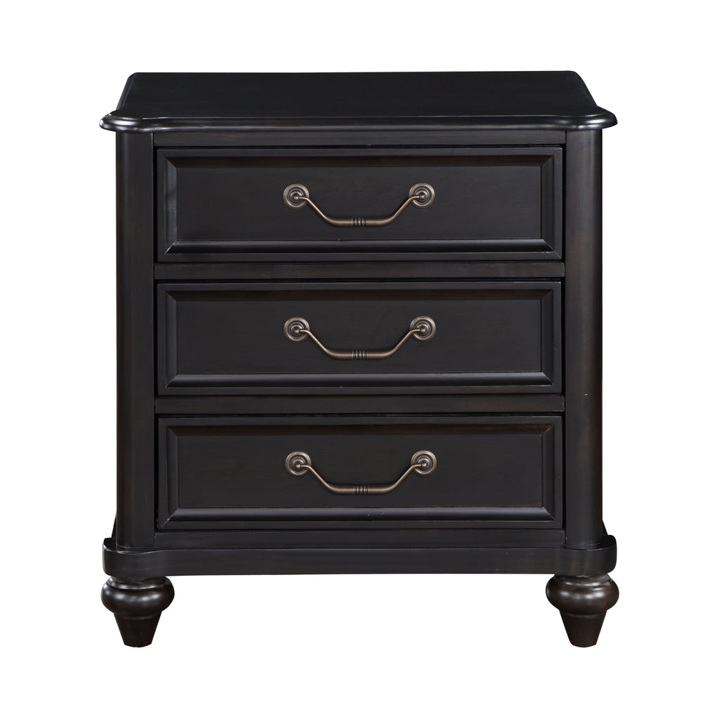Charcoal Nightstand