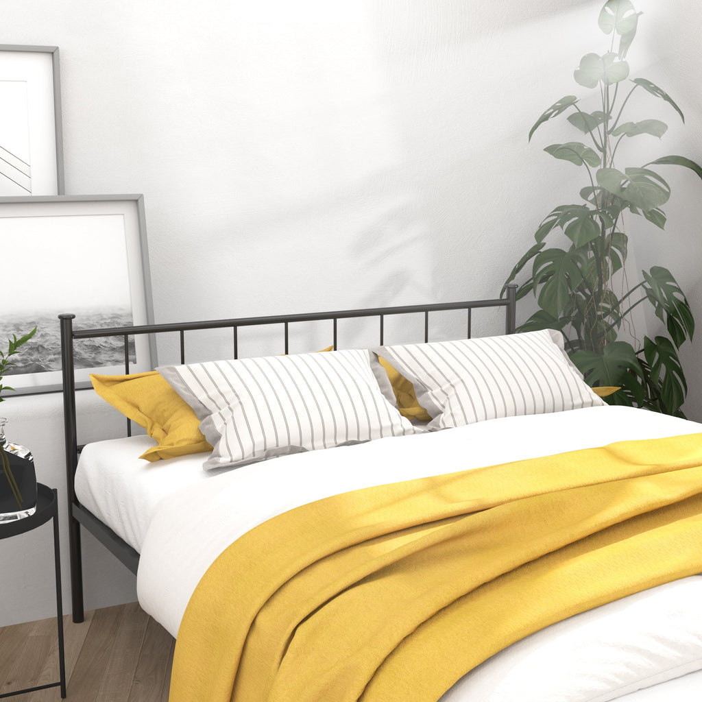 Queen Size Bed Frame With Headboard & Footboard