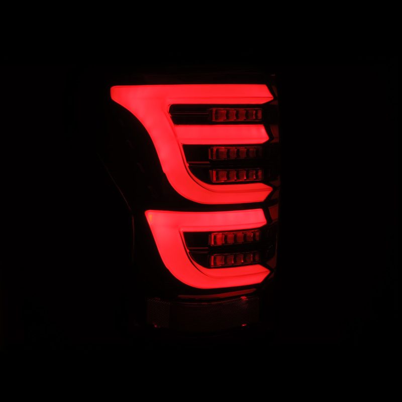 AlphaRex 07-13 Toyota Tundra LUXX-Series LED Tail Lights Alpha-Black 670040 *Discontinued