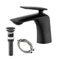 Single Hole Bathroom Sink Faucet with Pop Up Drain