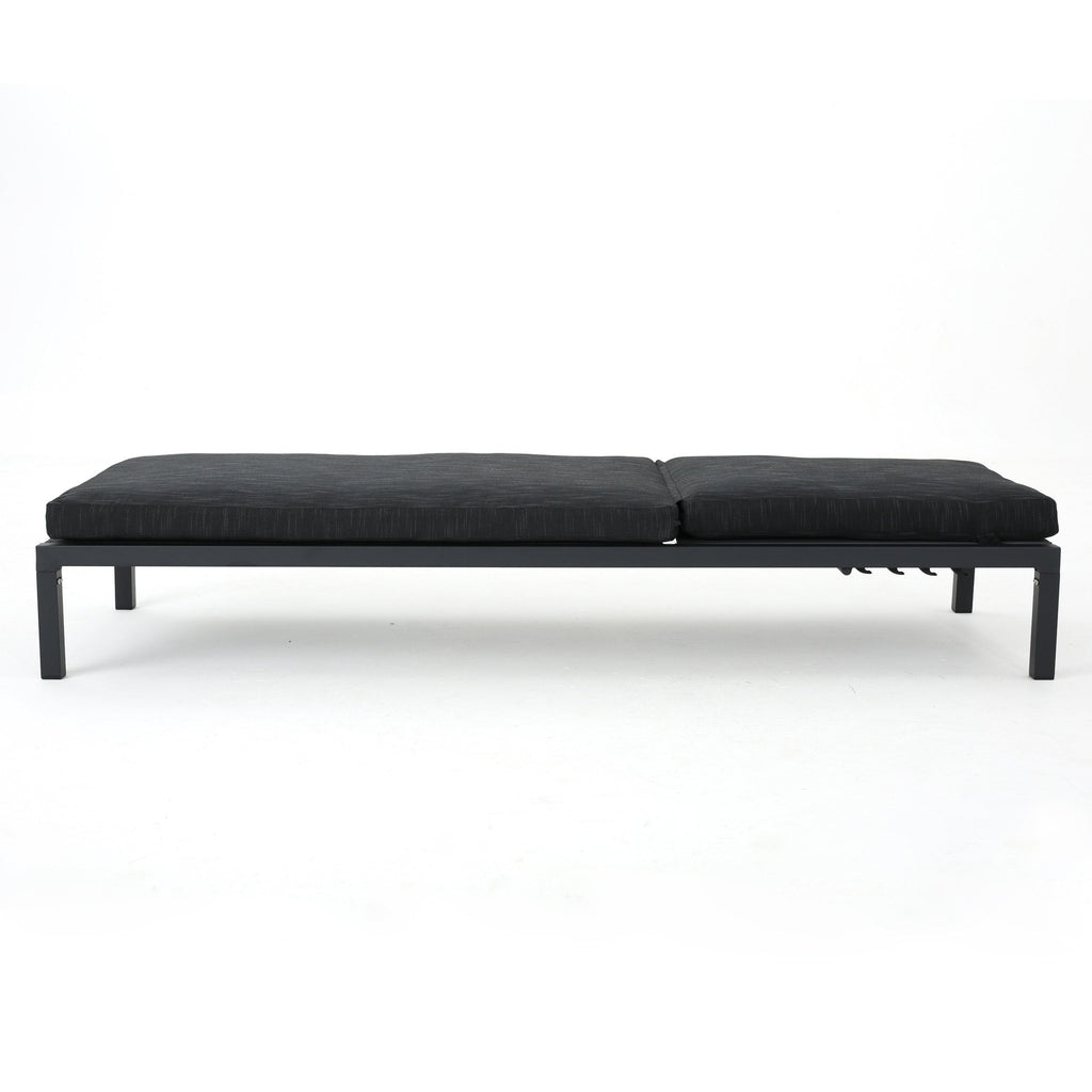 Navan Chaise Lounge - Dark Gray