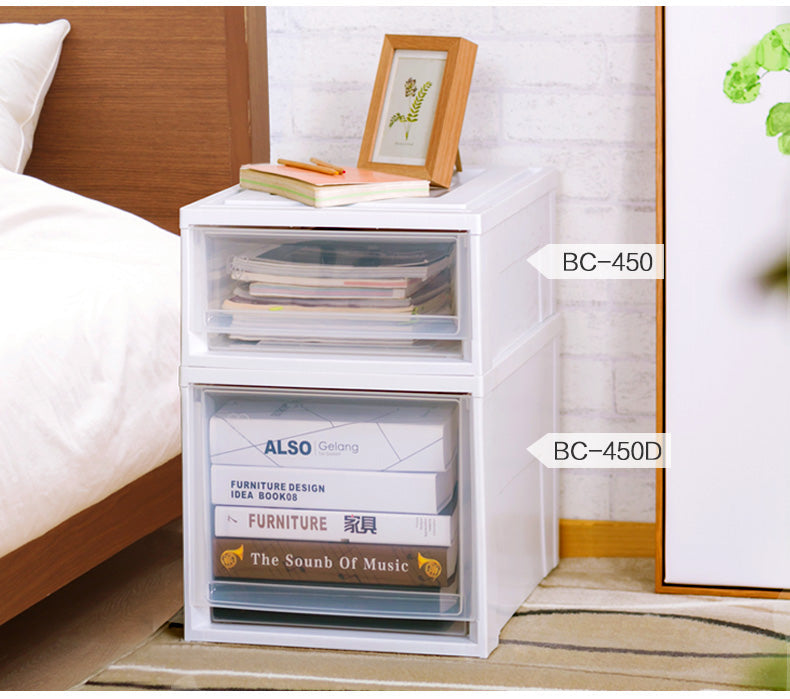 Drawer And Drawer Drawer Style Transparent Storage Box