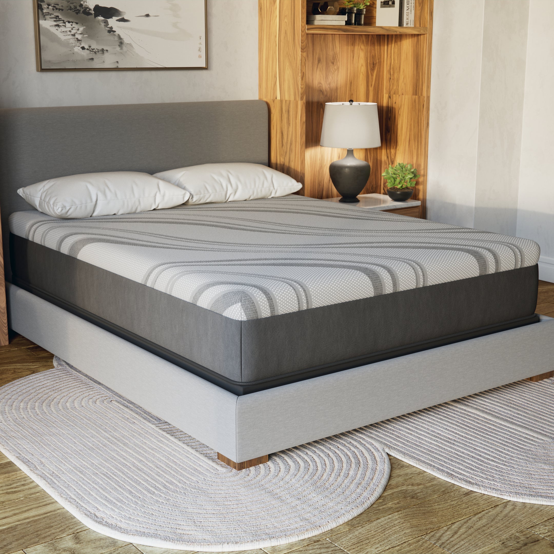 Diamond Pro Gel Memory Foam Ultra Cooling Mattress - King Size