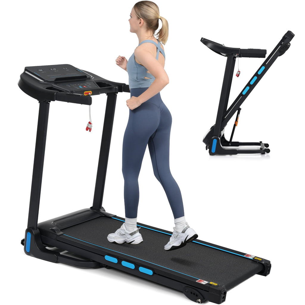 3.5HP Hydraulic Foldable Treadmill with Incline