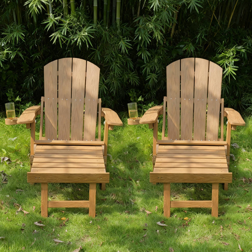 2-Piece All-Season Outdoor Lounge Chairs