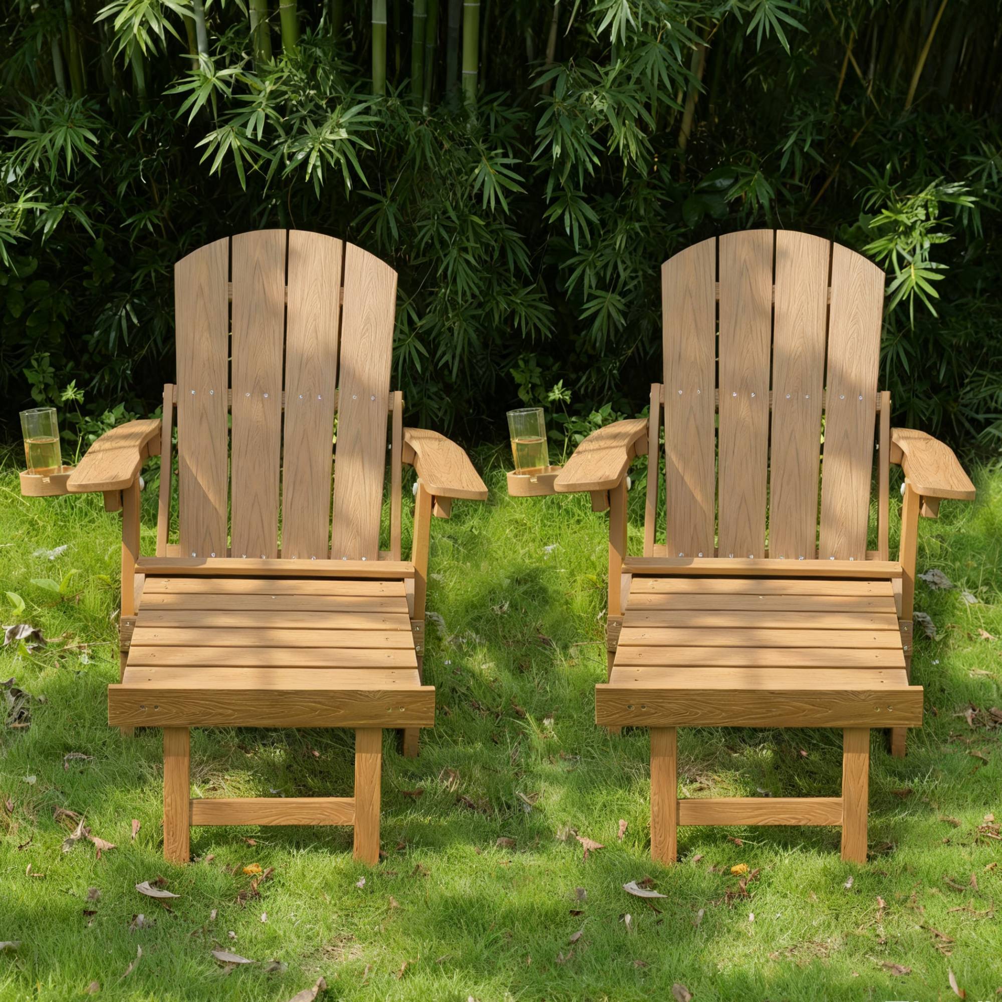 2-Piece All-Season Outdoor Lounge Chairs