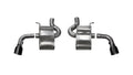 Corsa Performance 2016 Chevrolet Camaro SS 6.2L V8 2.75in Black Xtreme Axle-Back Exhaust
