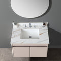 37 Inch Carrara Marble Vanity Top
