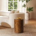 Nebula 22" Accent Pillar Side Table, Medium