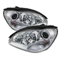 Spyder Mercedes Benz S-Class 03-06 Projector Headlights Xenon/HID Model- Chrm PRO-YD-MBW220-HID-C 5070036