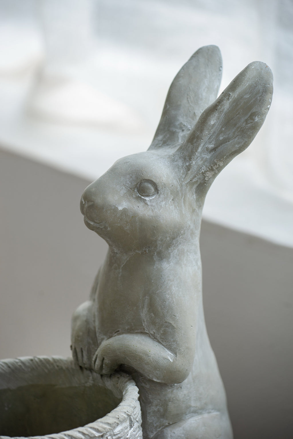 Decorative Standing Rabbit Planter
