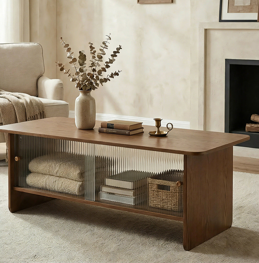 47" Coffee Table With Storage