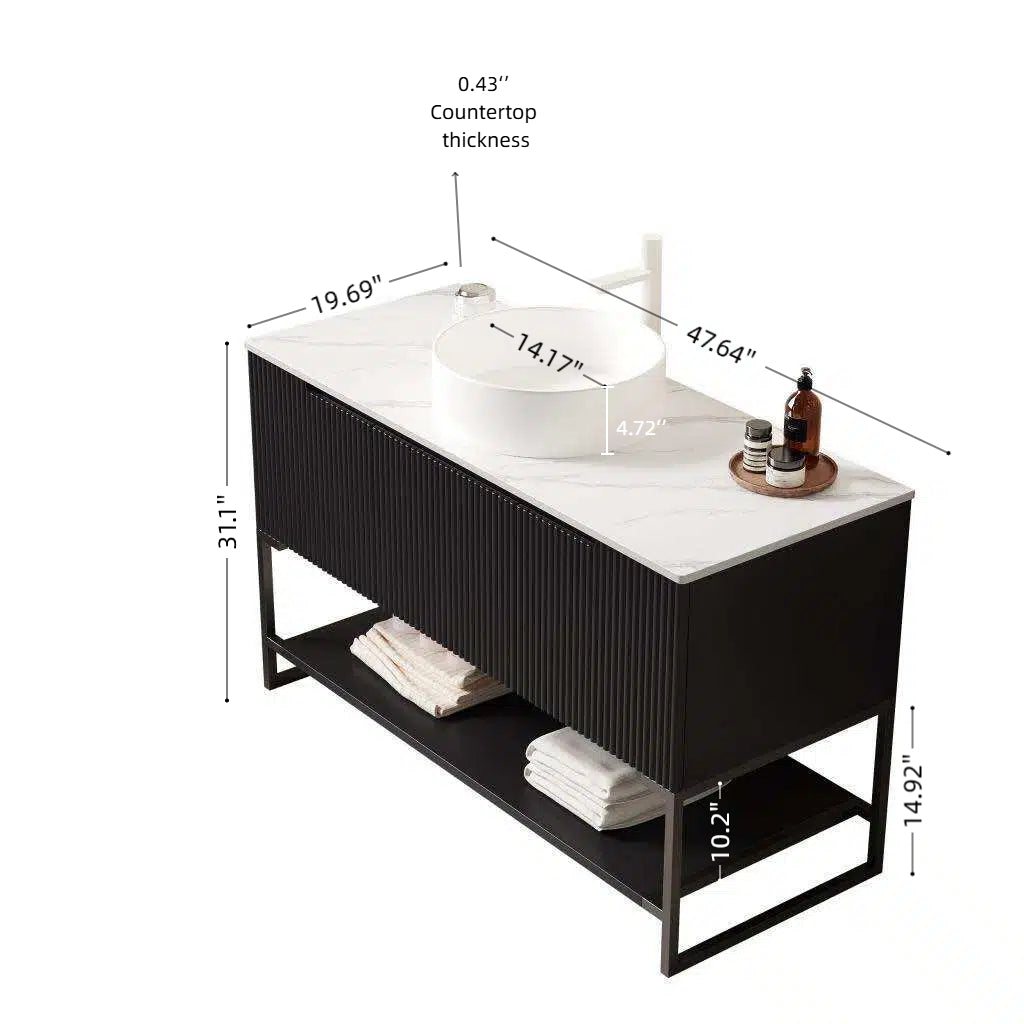 Tulio 48" Bathroom Vanity with Sink