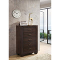 Hadfield Dark Cocoa 5-Drawer Chest