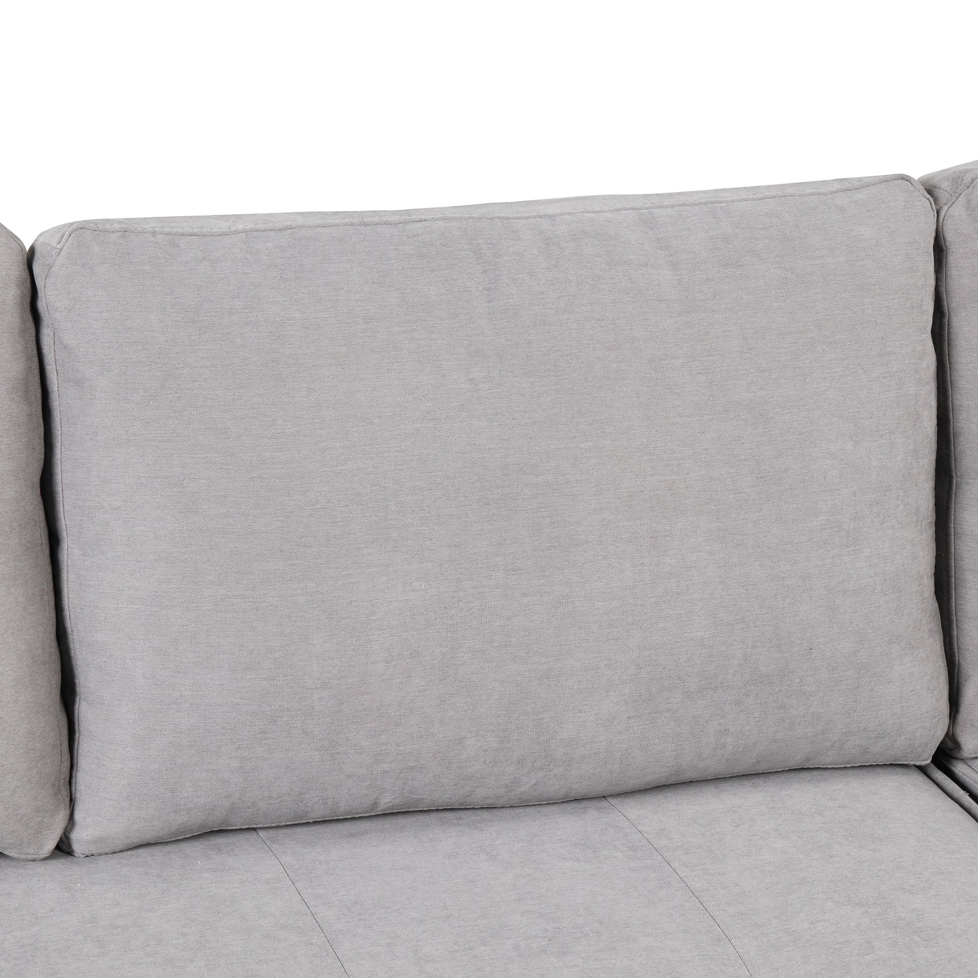 104.5" Pull Out Sleeper Sofa Reversible L-Shape Sectional Couch