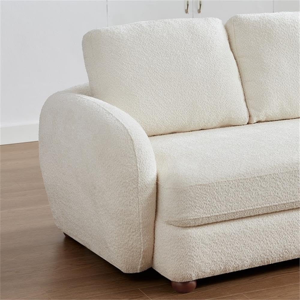 Paton 114.5'' Boucle Fabric Sofa