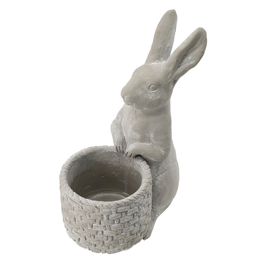 Decorative Standing Rabbit Planter