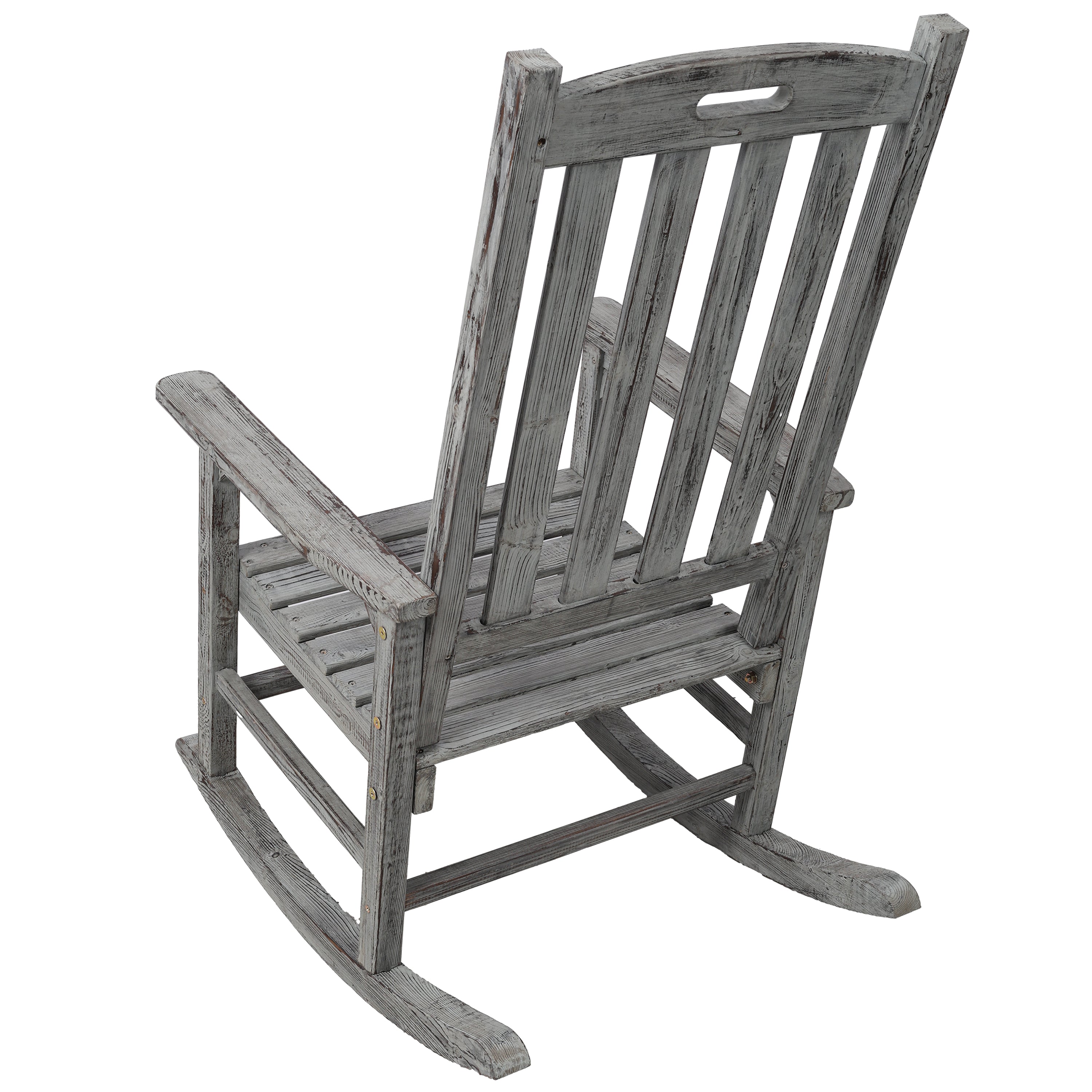 Wooden Oversized Porch Rocker Chair