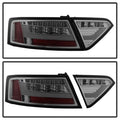 Spyder 08-12 Audi A5 LED Tail Lights - Smoke ALT-YD-AA508V2-LED-SM 5083951