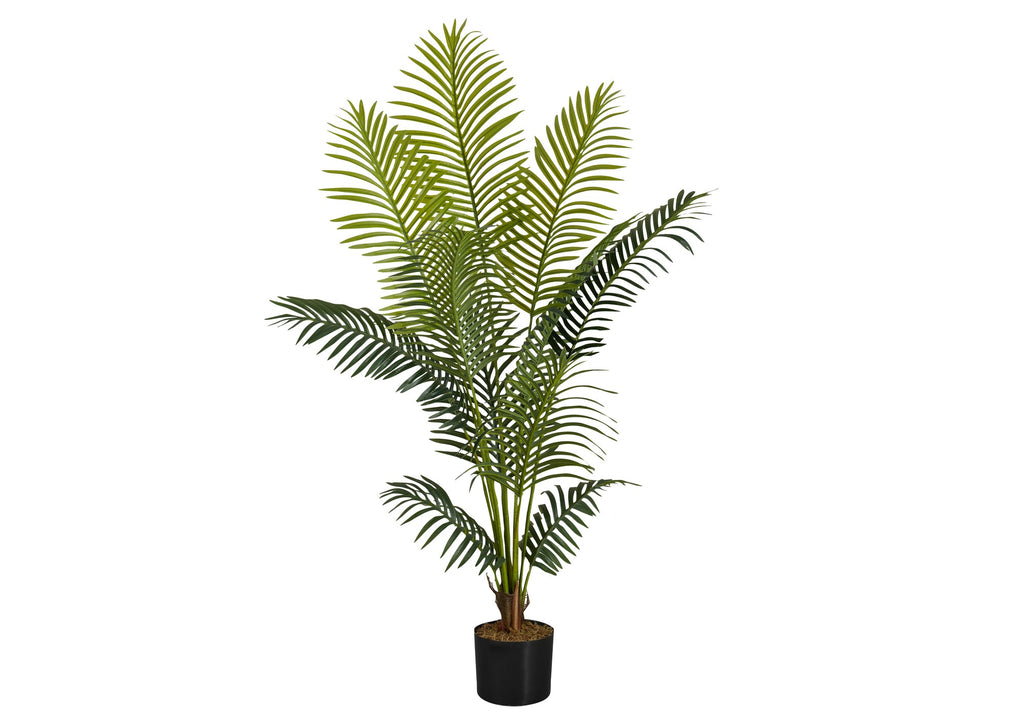 Artificial Palm Tree - 57" Tall - Indoor Decorative Plant