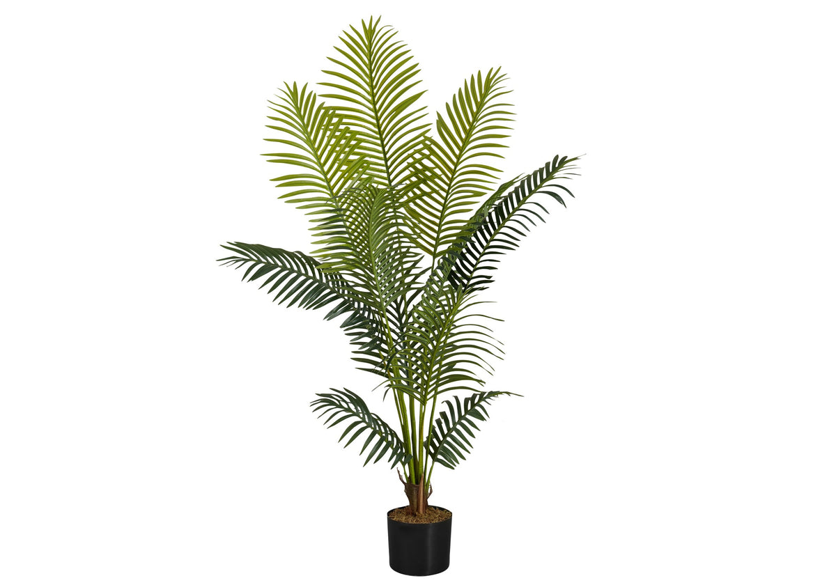 Artificial Palm Tree - 57" Tall - Indoor Decorative Plant