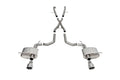 CORSA Performance Corsa 21-22 Dodge Durango SRT Hellcat Cat-Back 2.75in Dual Rear Exit Xtreme 4.5in Polished Tips 21196