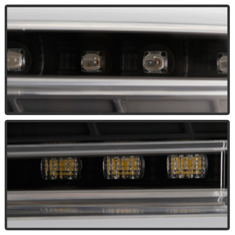 Spyder Chevy Camaro 16-18 (Do Not Fit Halogen Model) LED Tail Lights Black ALT-YD-CCAM16LED-SEQ-BK 5087232