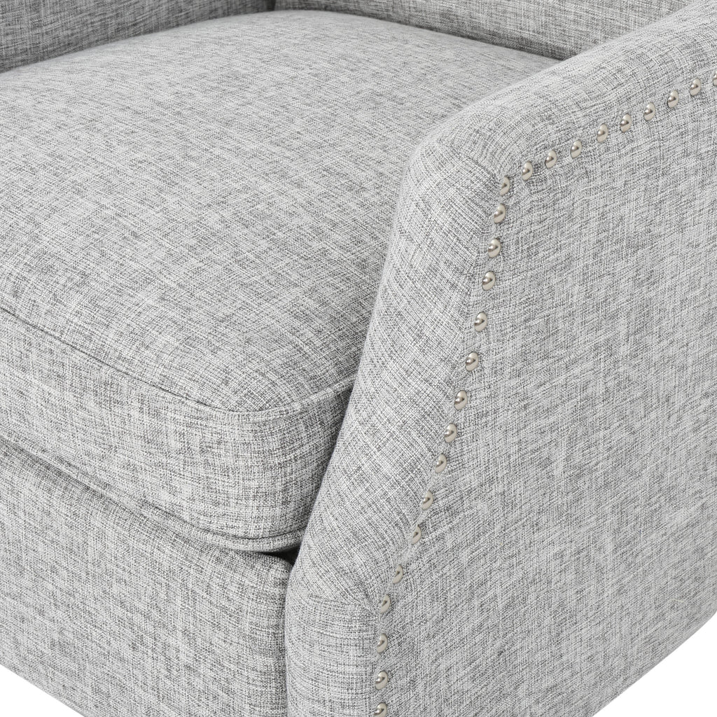 Modern Fabric Pushback Recliner Chair