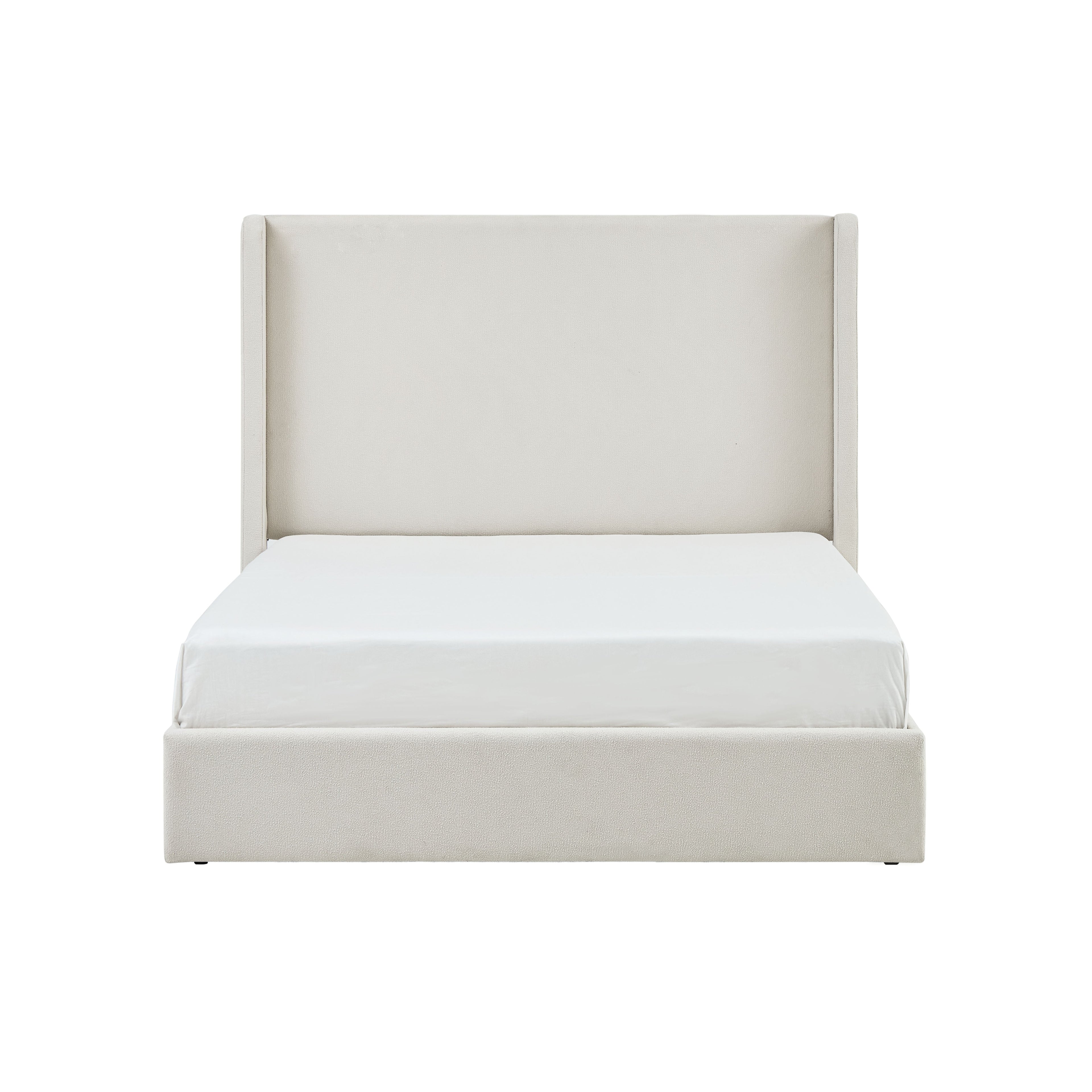 Carmen Upholstered Wingback Bed Frame