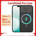 MagSafe Magnetic Protective Case With A Sliding Lens Cover
