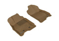 3D MAXpider 2006-2011 Buick Lucerne Kagu 1st Row Floormat - Tan L1BC01711502