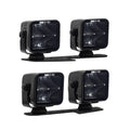 Borne Off-Road 21+ Bronco Light Pods 4pc Ditch 3x3 Flood BNLT-BR-21-DT4F