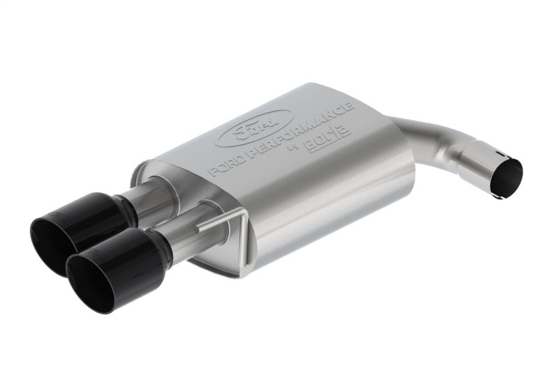 Ford Racing 2024 Mustang 2.3L Extreme Non-Active Axle-Back w/GT Valance - Black Tip M-5230-M2EBV