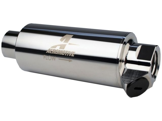 Aeromotive Dual Outlet Oil/Fuel Filter, ORB-12
