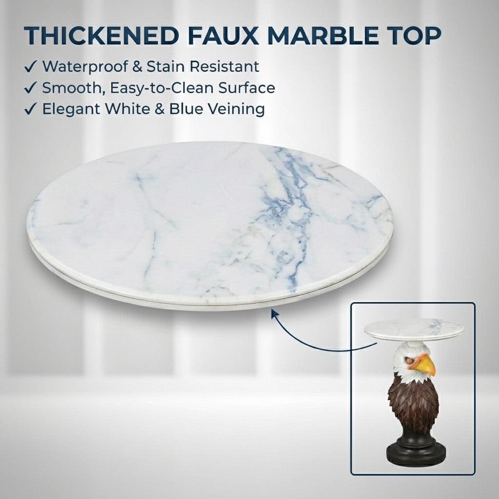 Eagle Head Accent Table
