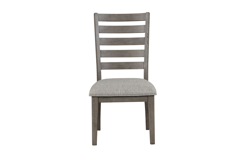 Casual Side Dining Chair with Ladder Back (Set of 2)