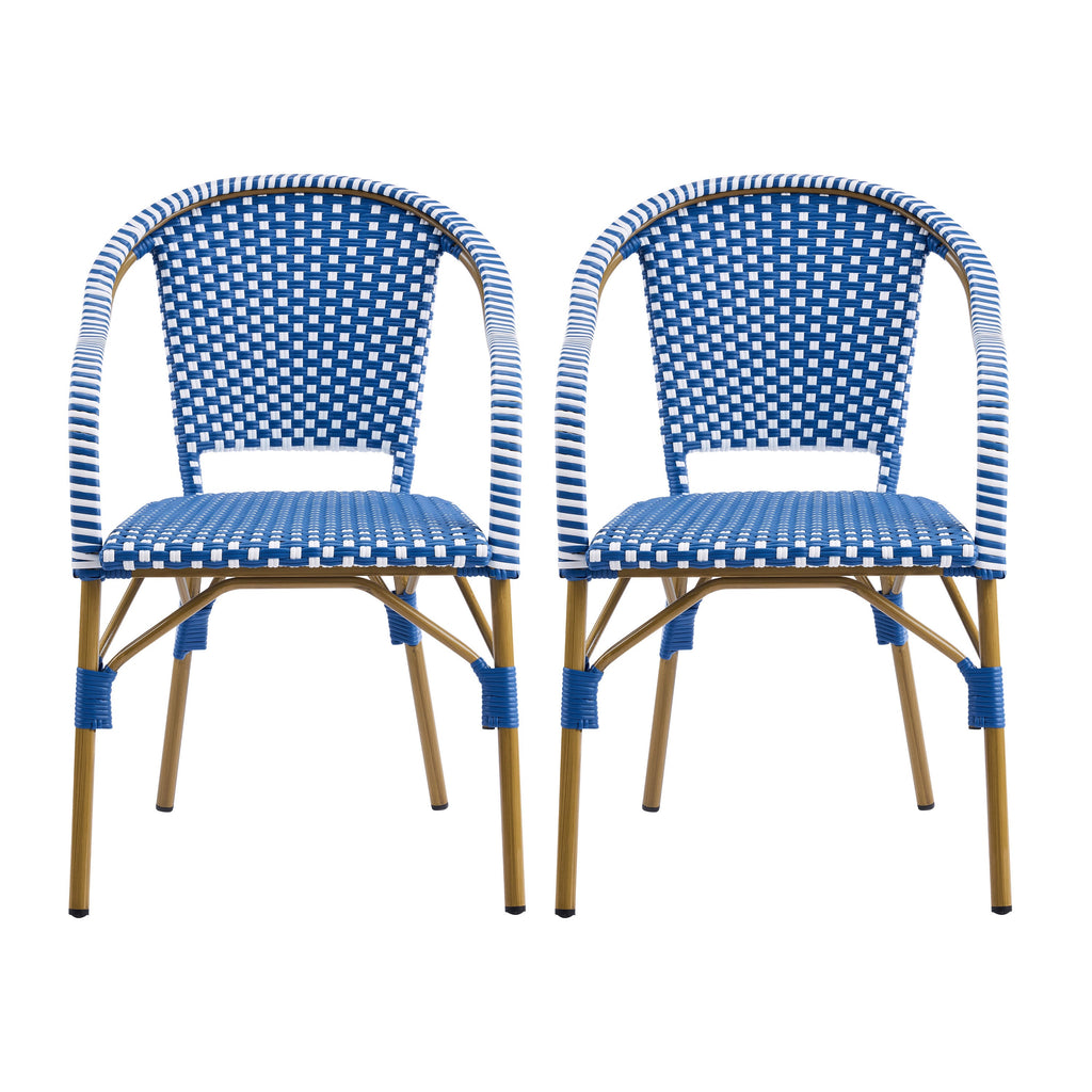 Outdoor Bistro Chairs Set of 2