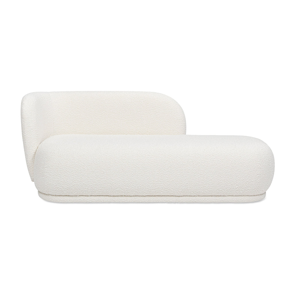 Aire 75" RAF Modern Rounded Chaise Lounge