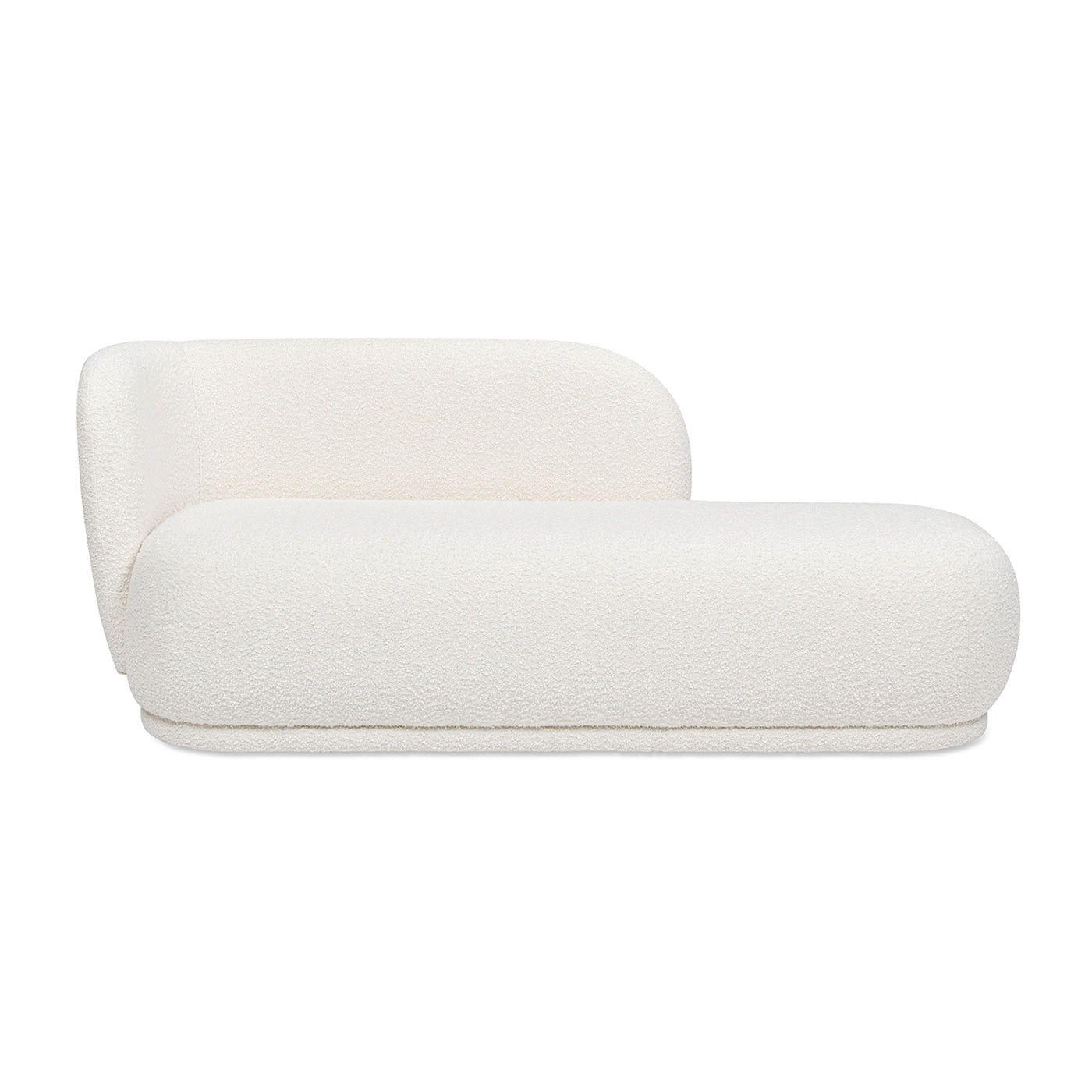 Aire 75" RAF Modern Rounded Chaise Lounge