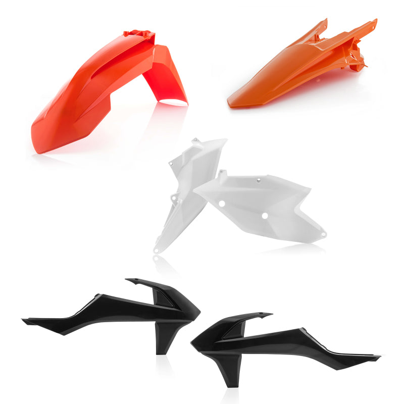 Acerbis 17-19 KTM XC-W150/250/300/ EXC-F250/350/450/500 Plastic Kit - Original 18 2634065909