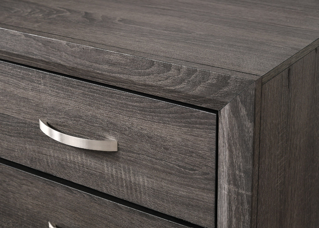 Contemporary 5-Drawer Tall Chest