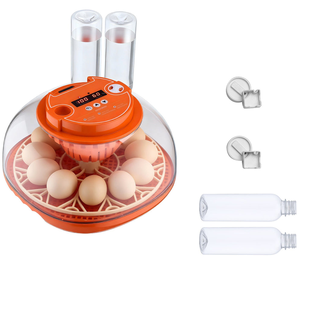 12 Egg Incubator with Automatic Egg Turner