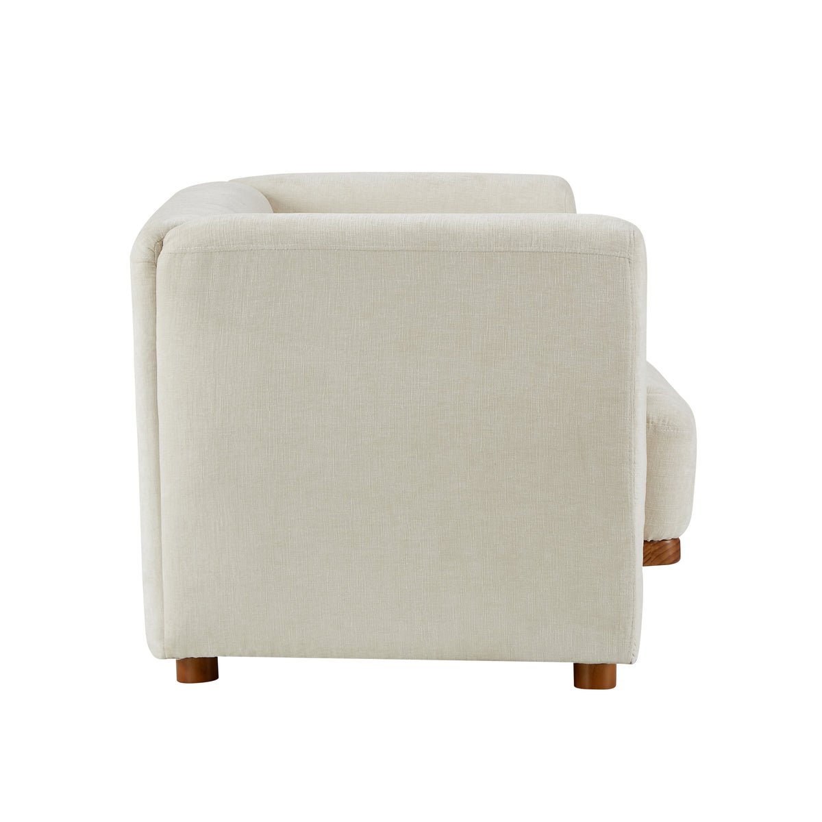 Flow 79 in. Modern Upholstered Chenille Sofa