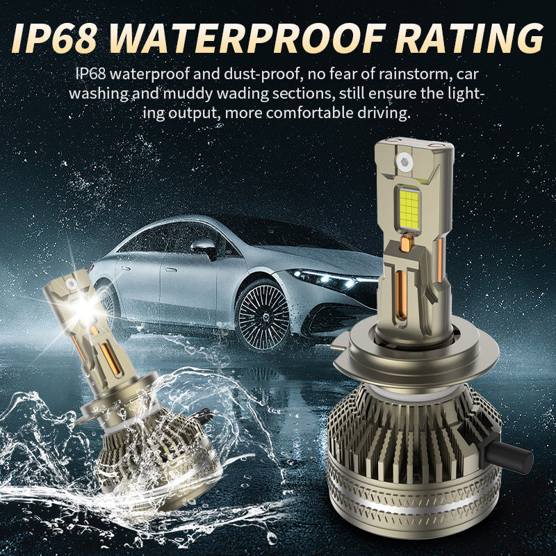 Cross Border Supply Of High Power 4 Copper-Tube Automotive Led Headlights H11H7H4 Car Lights Led Headlights Universal Car Headlights