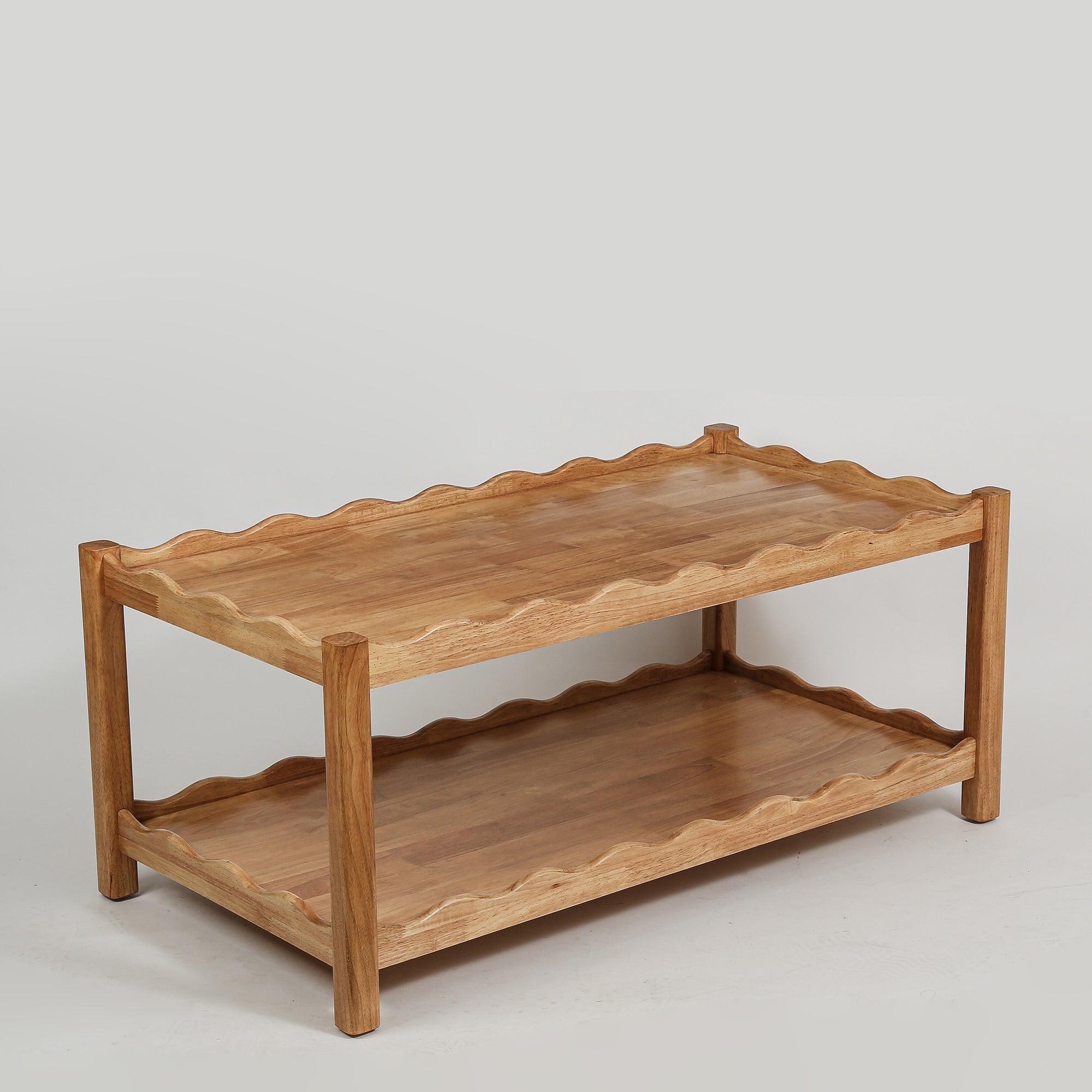 Modern 2 Tier Coffee Table for Living Room